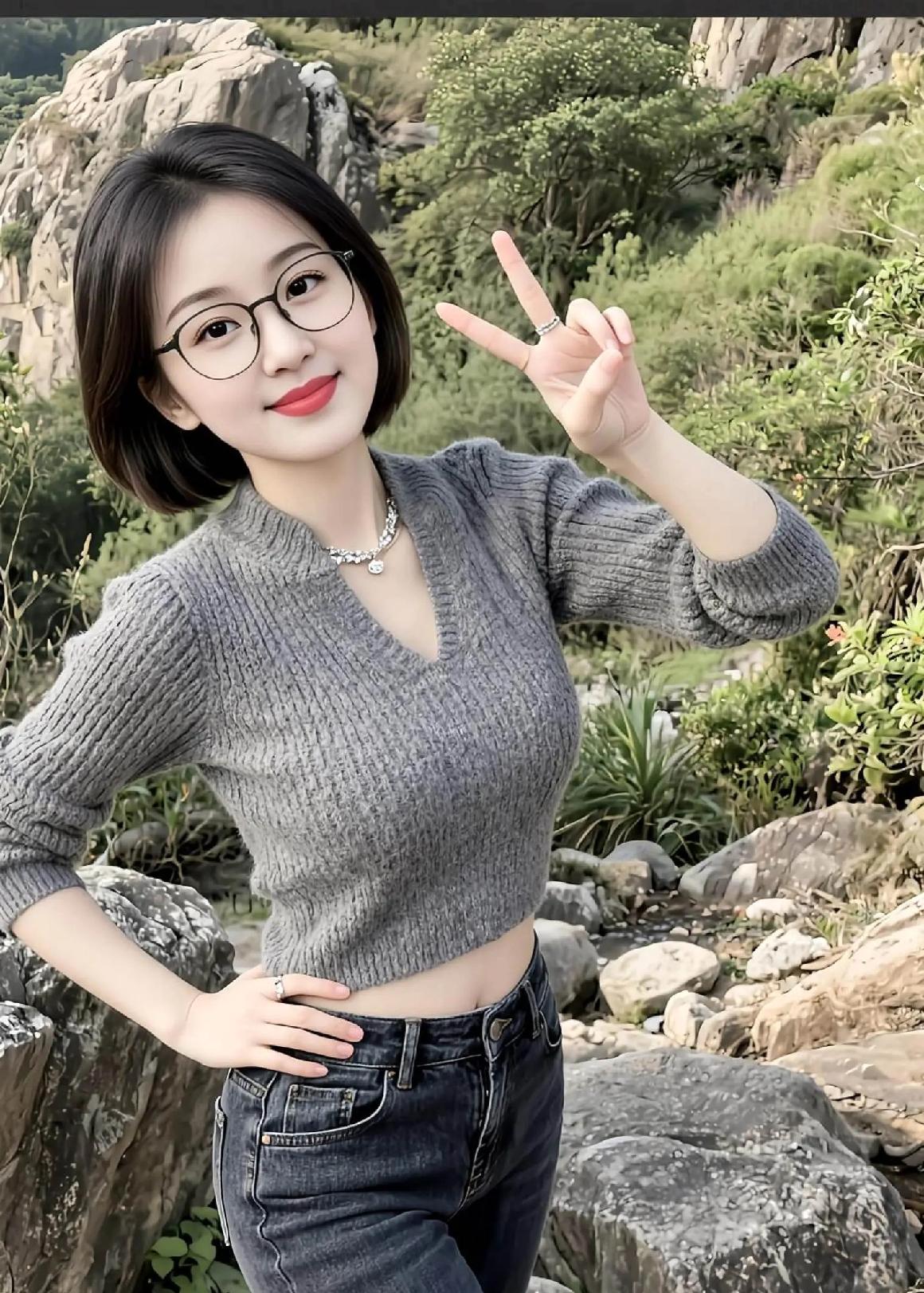 元气满满的一天，从微笑开始！😊🌿💖