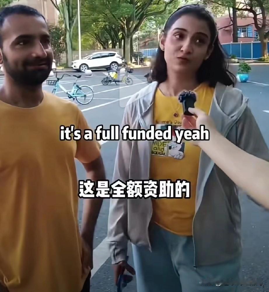 送钱请人留学意义何在？
今天我看了一段采访来华留学生的视频，具体是哪国留学生我没