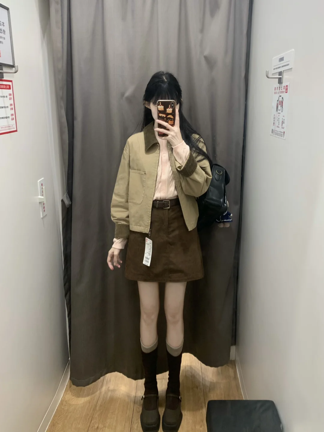 优衣库早秋burberry复古穿搭🐻2套好乖好露思好温柔~