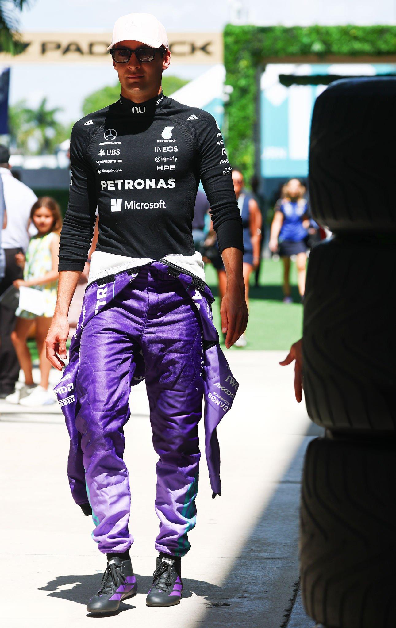 乔治拉塞尔 🇺🇸 2026F1迈阿密大奖赛 半截大茄子©️gettyimag