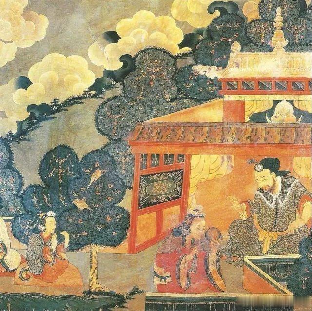 唐景龙四年（707年），金城公主和亲吐蕃，中宗李显率群臣在始平县（今陕西兴平市）