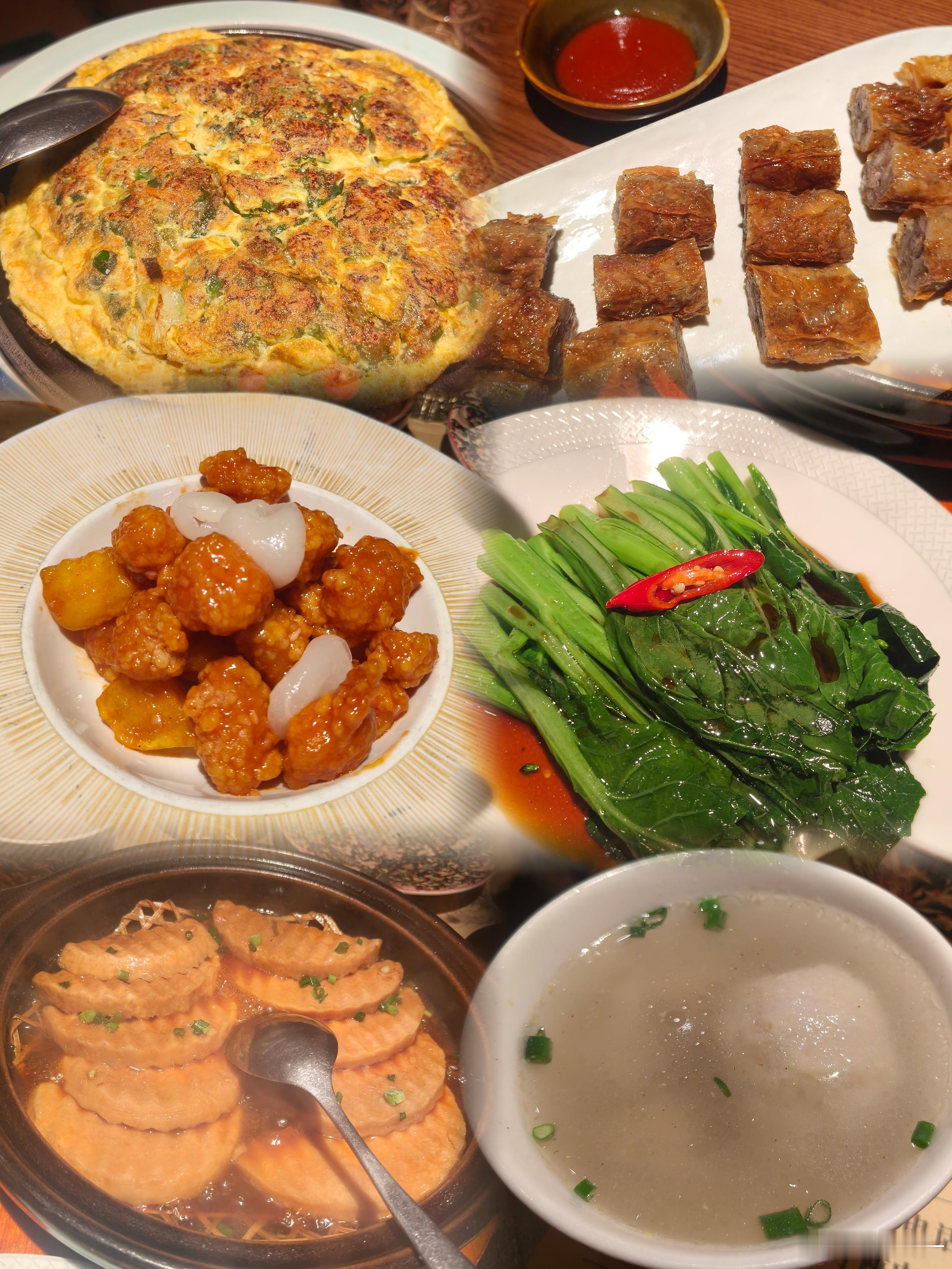 能看出来是哪里的菜系么吐槽一下，很不下饭。蜜雪旗舰店的葡萄冰淇淋一股美年达味~今