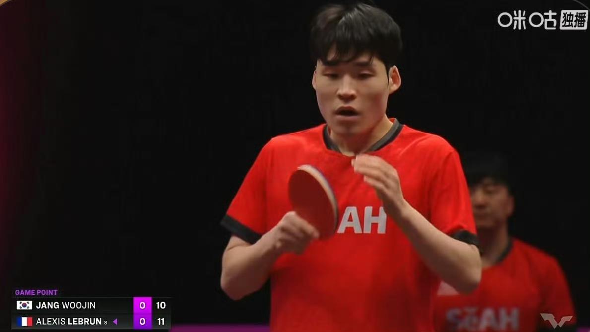 张禹珍🇰🇷第二局6-0梦幻开局[奸笑]！
前两局张禹珍🇰🇷13-11，1