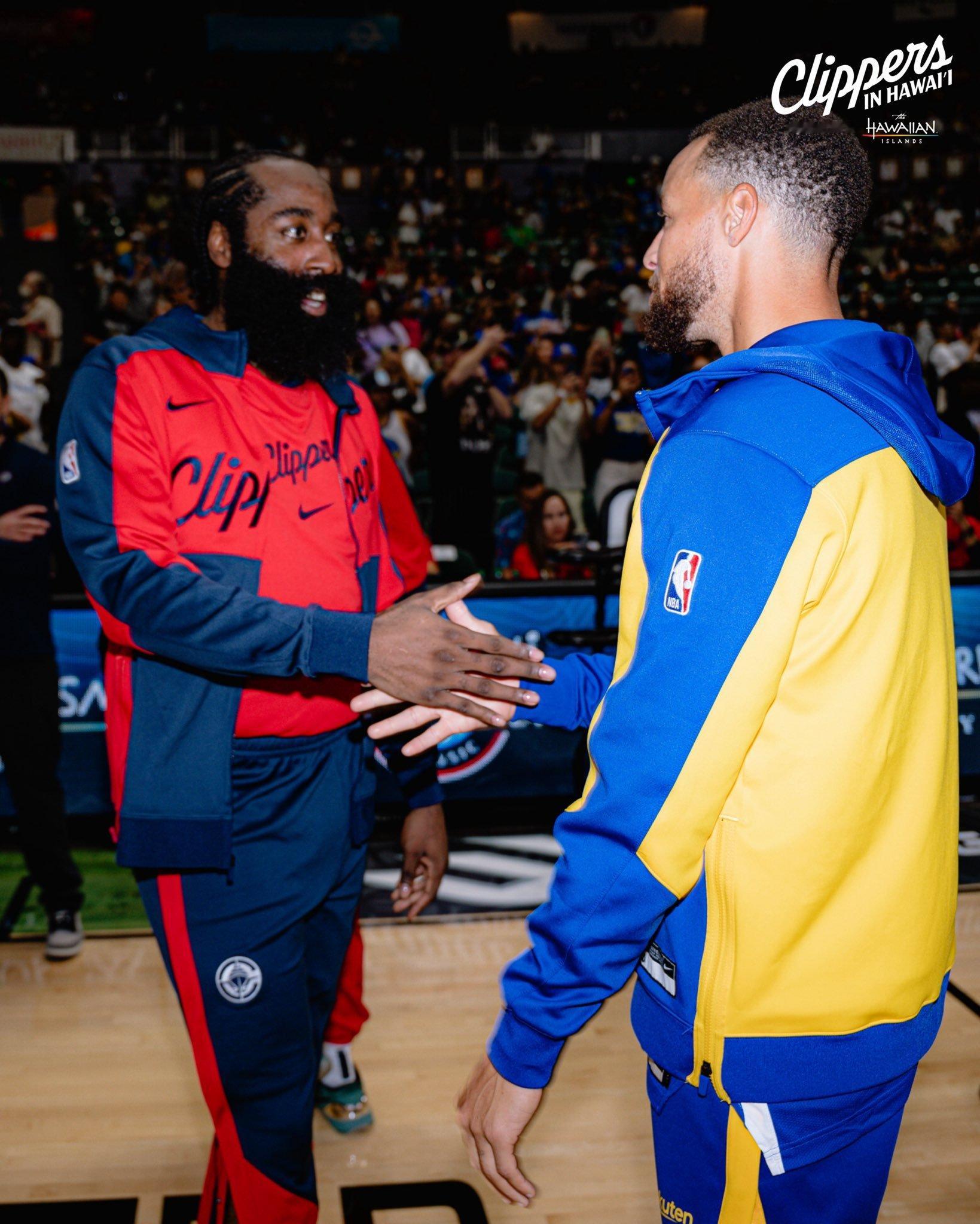 James Harden 🤝 Steph Curry ​​​