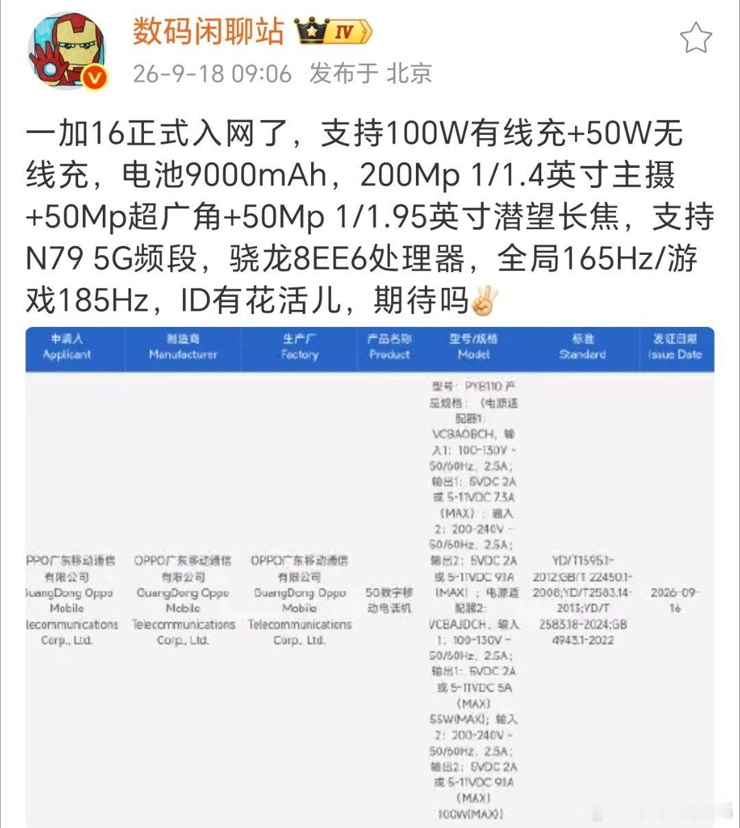 一加16做到了全局165Hz？这么牛？之前印象里貌似厂商只能做到系统应用强制高刷