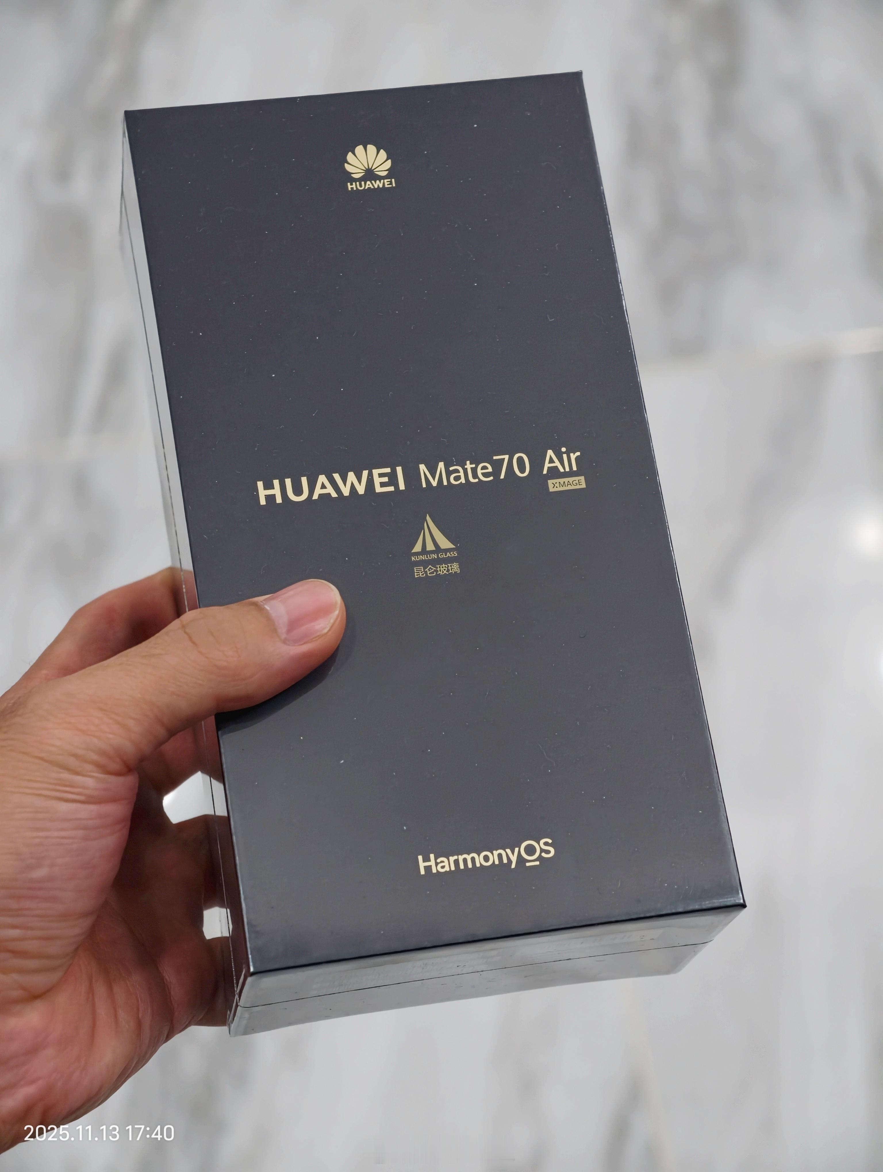 华为Mate70 Air到手，有什么想问的？ 