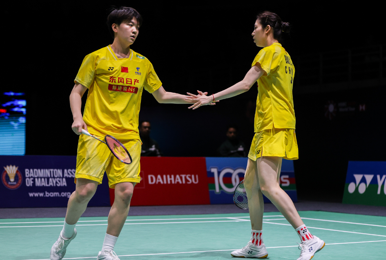 2026年韩国羽毛球大师赛 鲍骊婧/曹梓涵🇨🇳 21-12、21-16 🇲