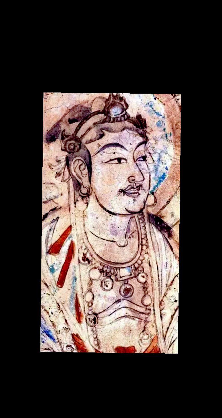 莫高窟盛唐壁画欣赏。青玉案·元夕  [宋]辛弃疾 东风夜放花千树，更吹...