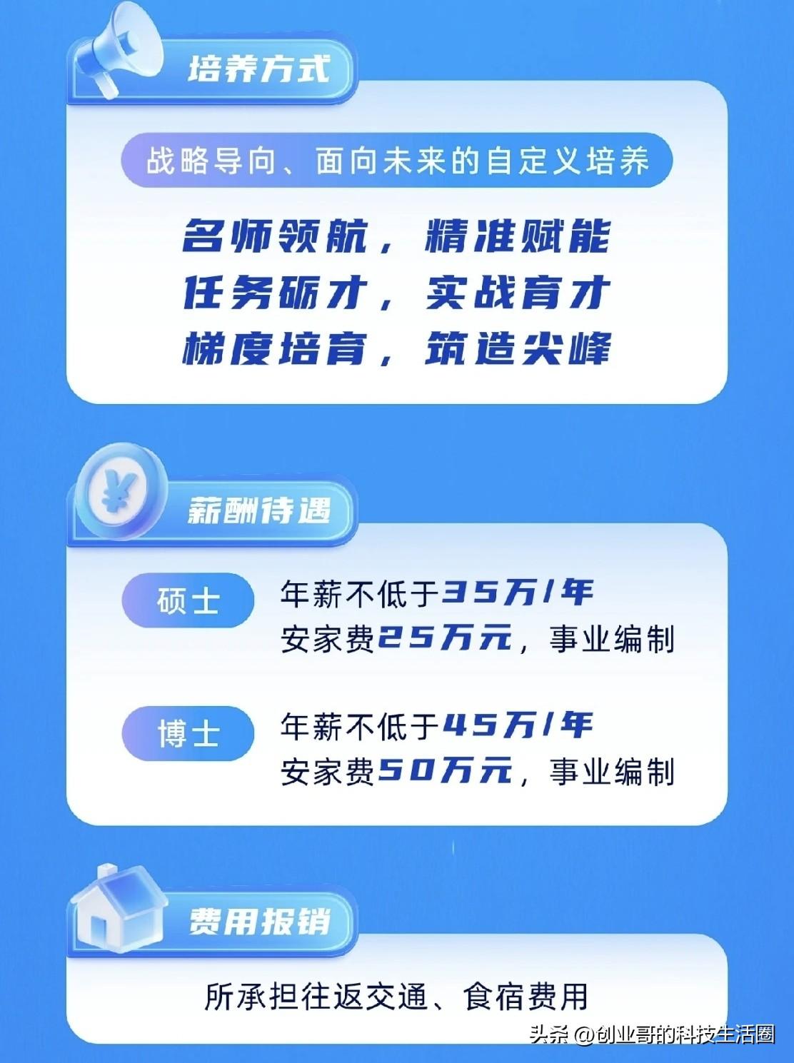 进入军工行业工资待遇会低吗？中船集团某所2027届校招给出的待遇表明，硕士年薪不