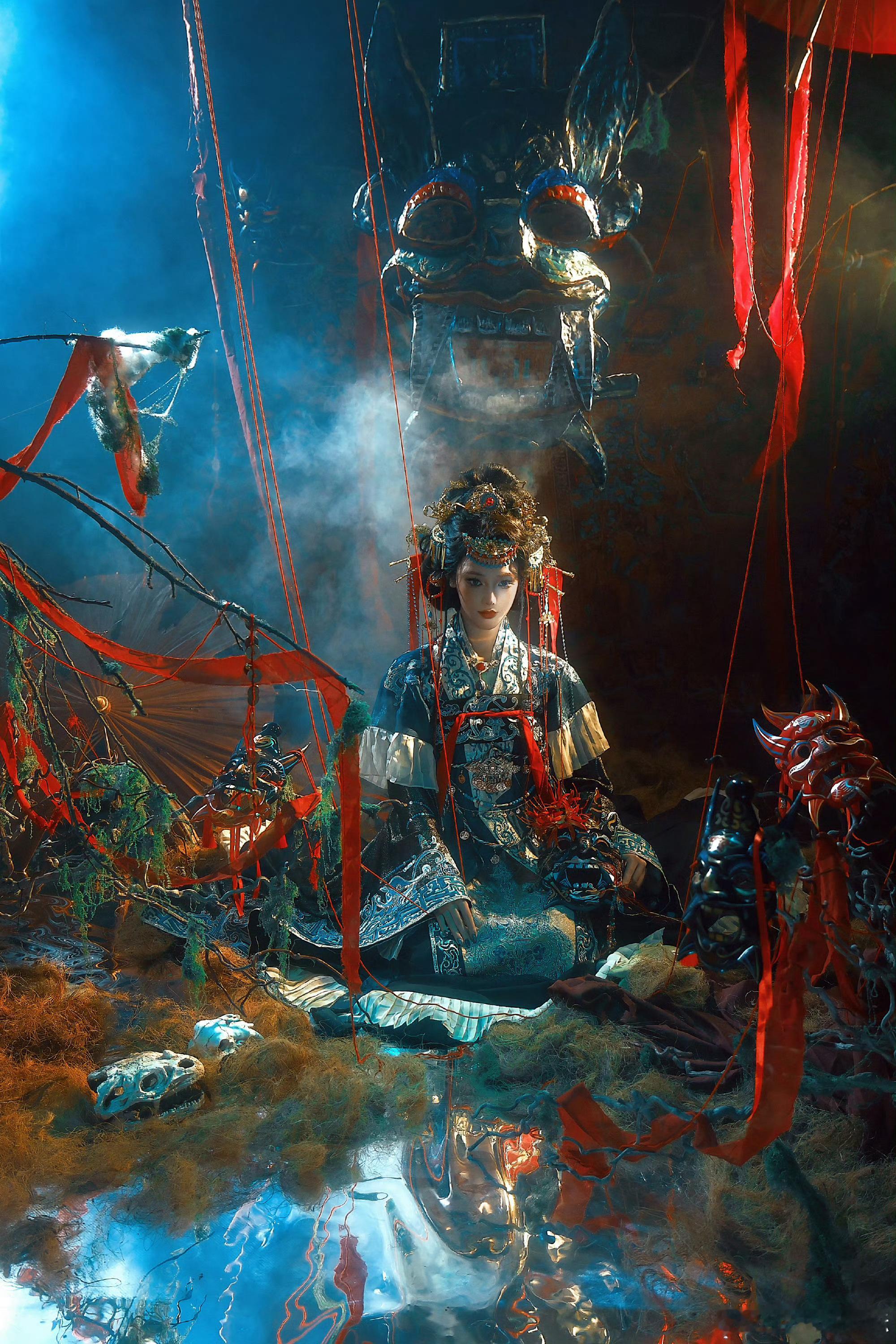 彭小苒傩戏为灵感的新皮肤 彭小苒傩戏为灵感的新皮肤 ​​​