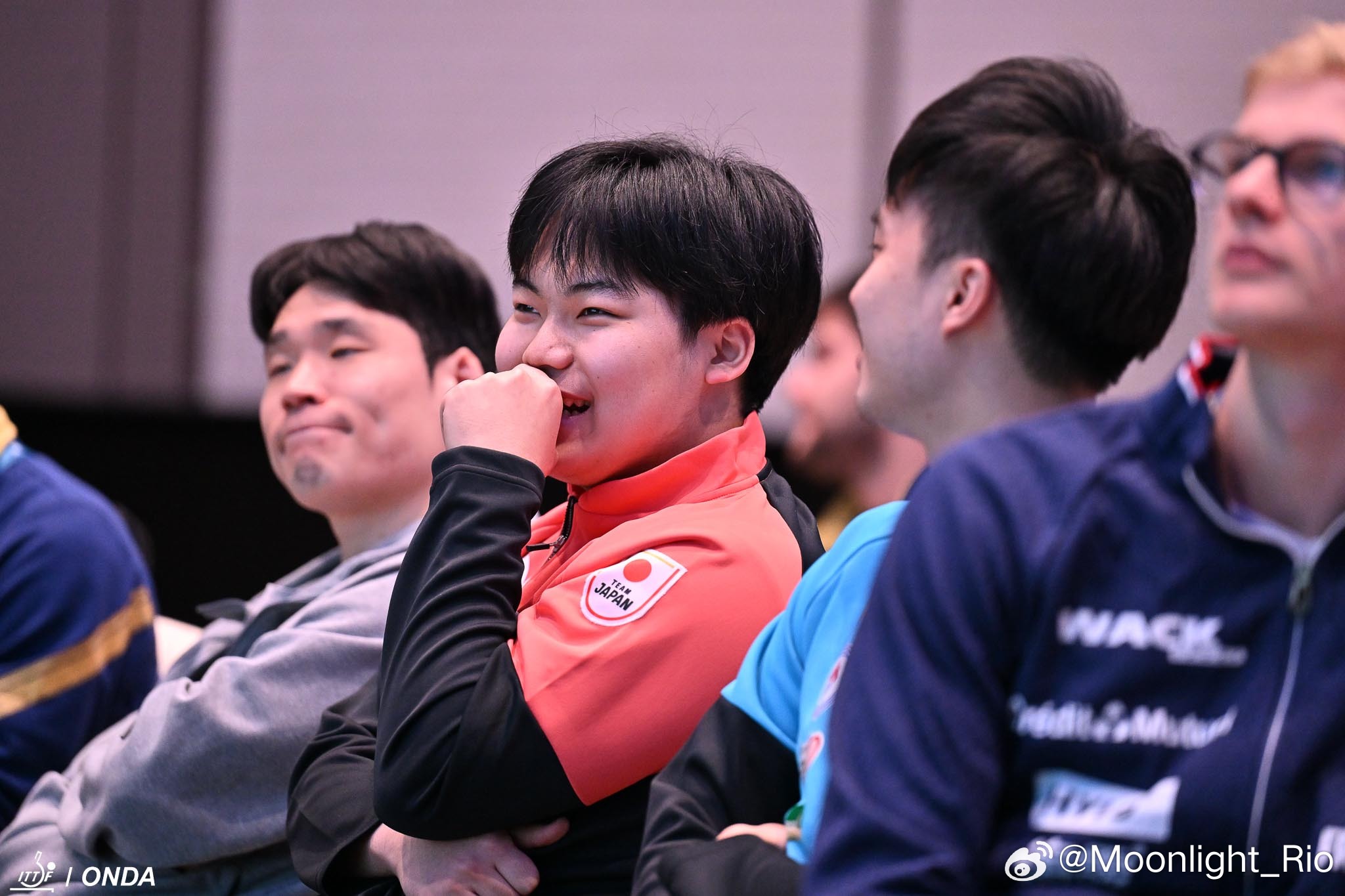 澳门世界杯2026国际乒联 球员出席抽签仪式（📷ONDA） 