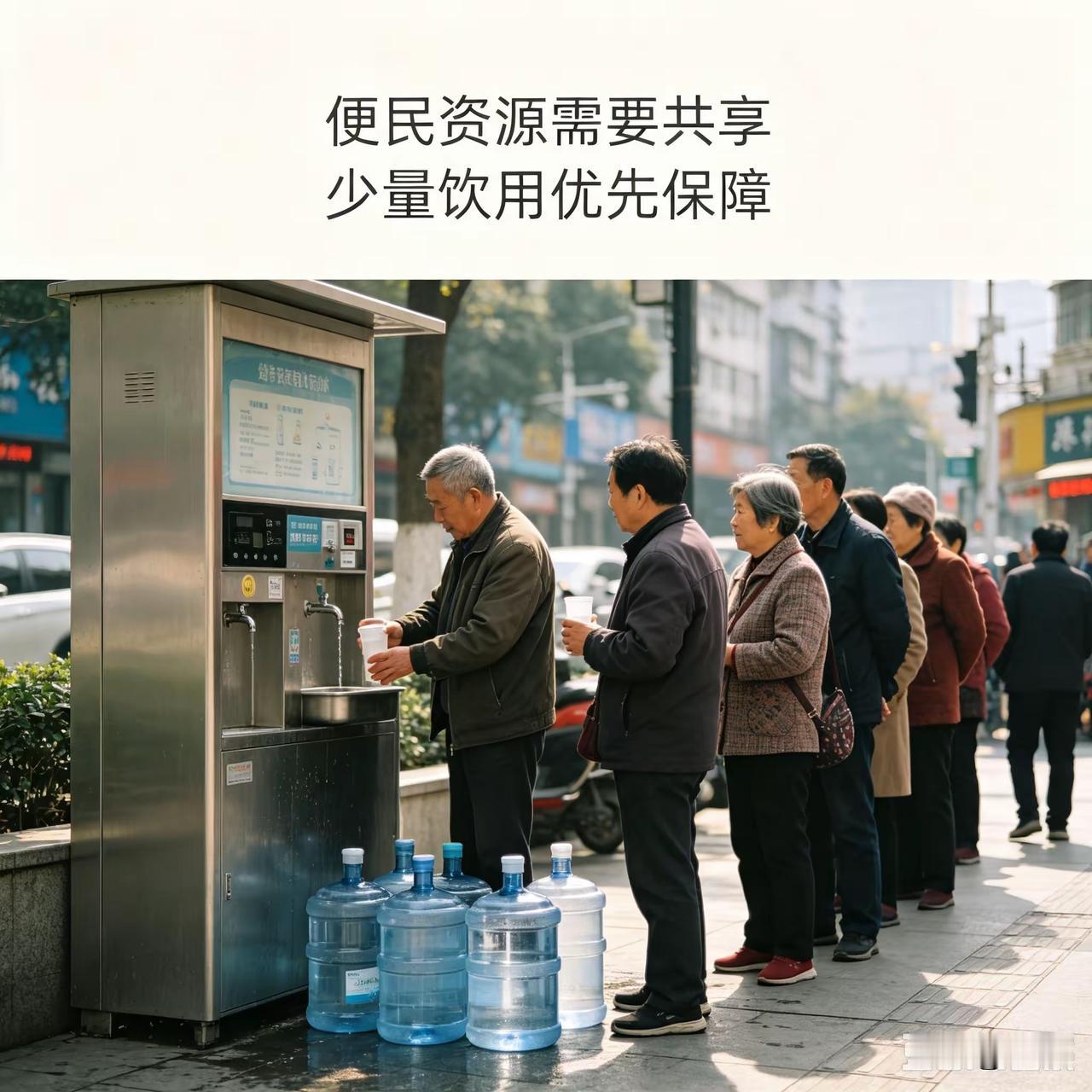 好的制度可以教育人！

胖东来出台新规:将携带大容量水桶大量接取门店免费直饮水，