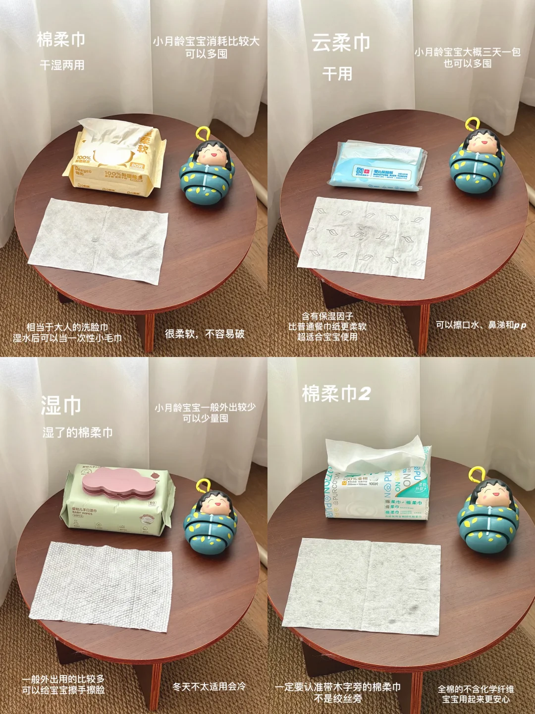 孕28周｜棉柔巾！云柔巾！湿巾！别再傻傻分不清