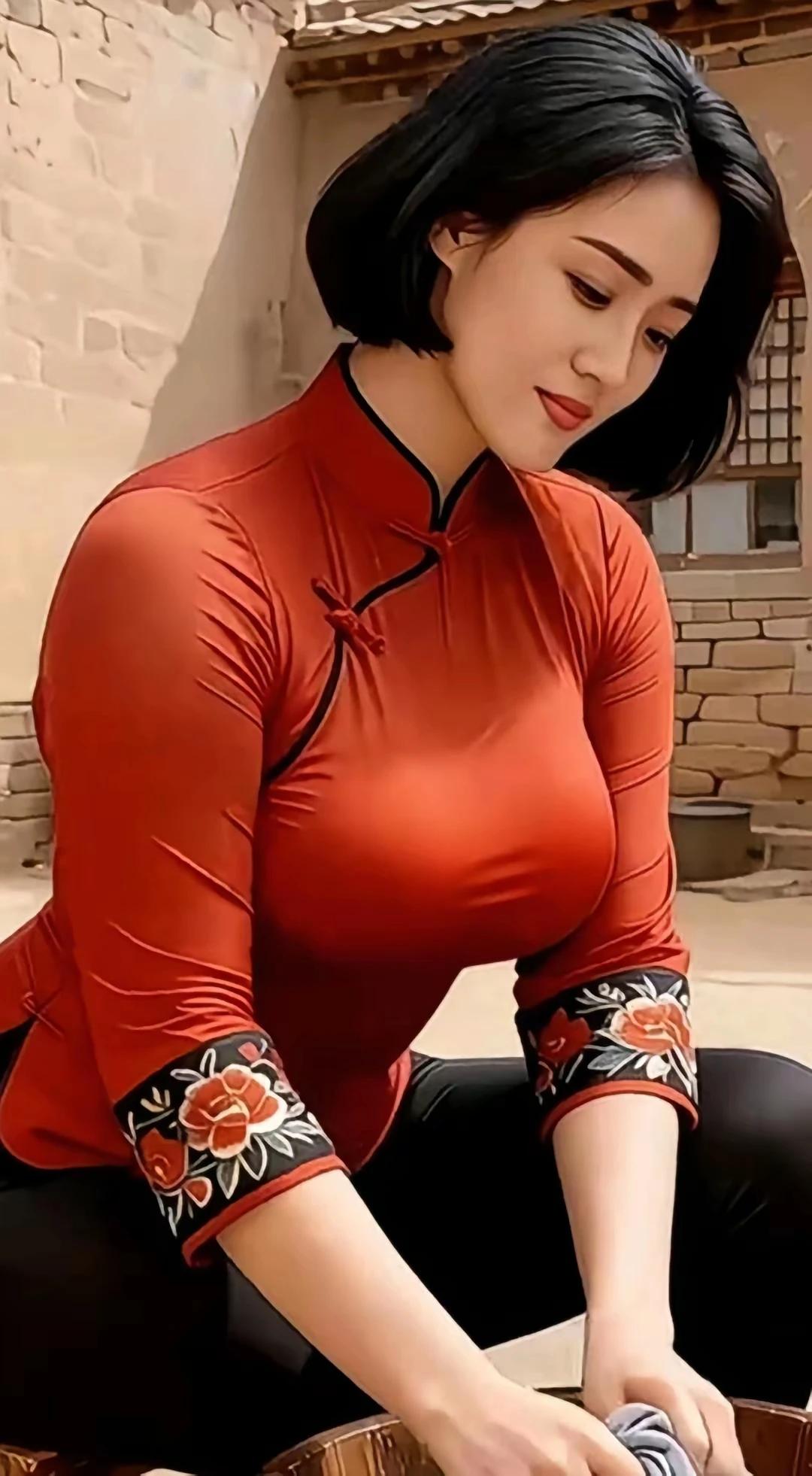 农村媳妇最辛苦，
生儿育女拿命赌。
操劳一生难享福，
但求晚年走坦途。