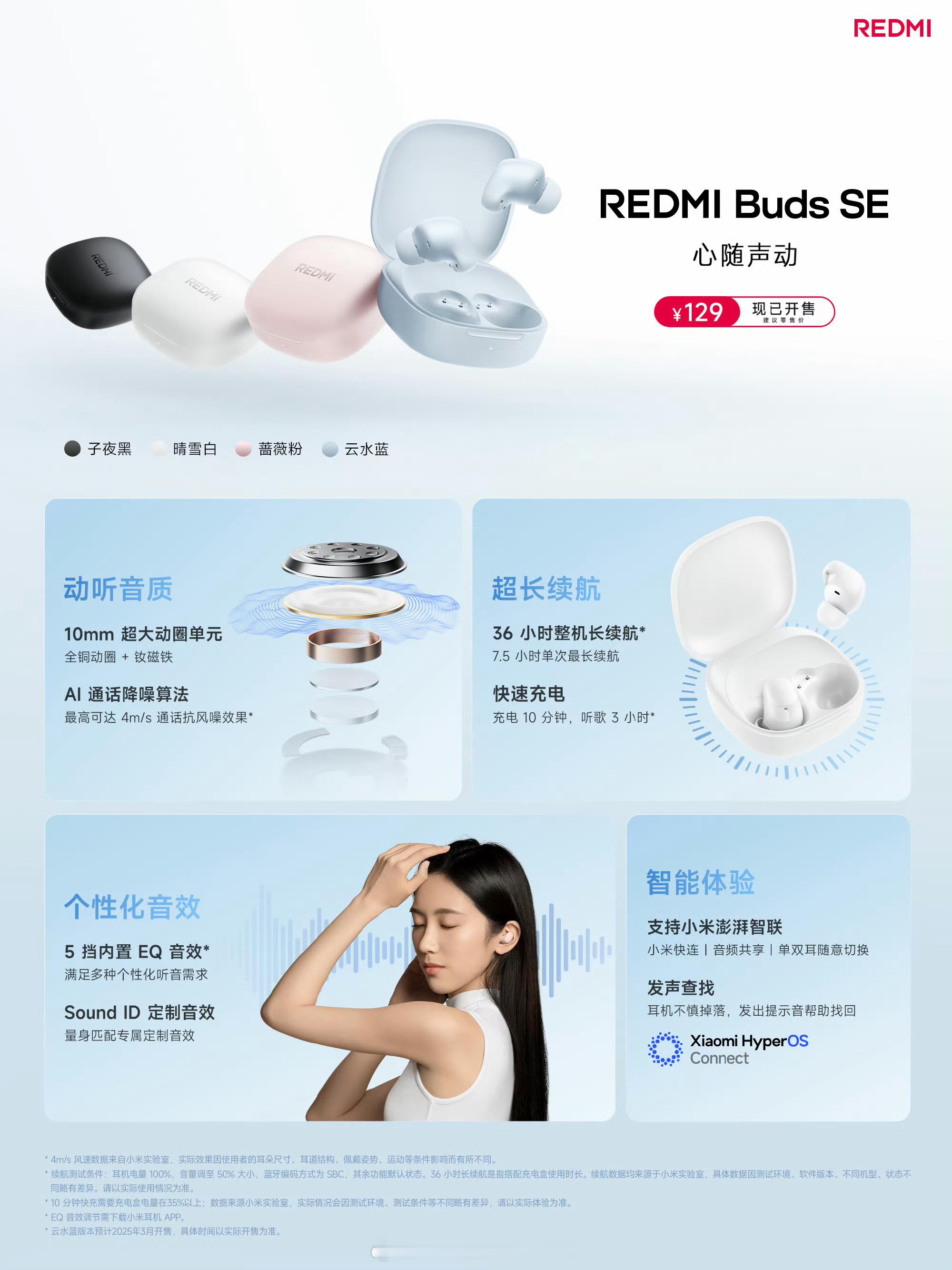 之前大家呼声比较高的豆状耳机回来了，今年REDMI的耳机产品线会相当丰富，长啥样