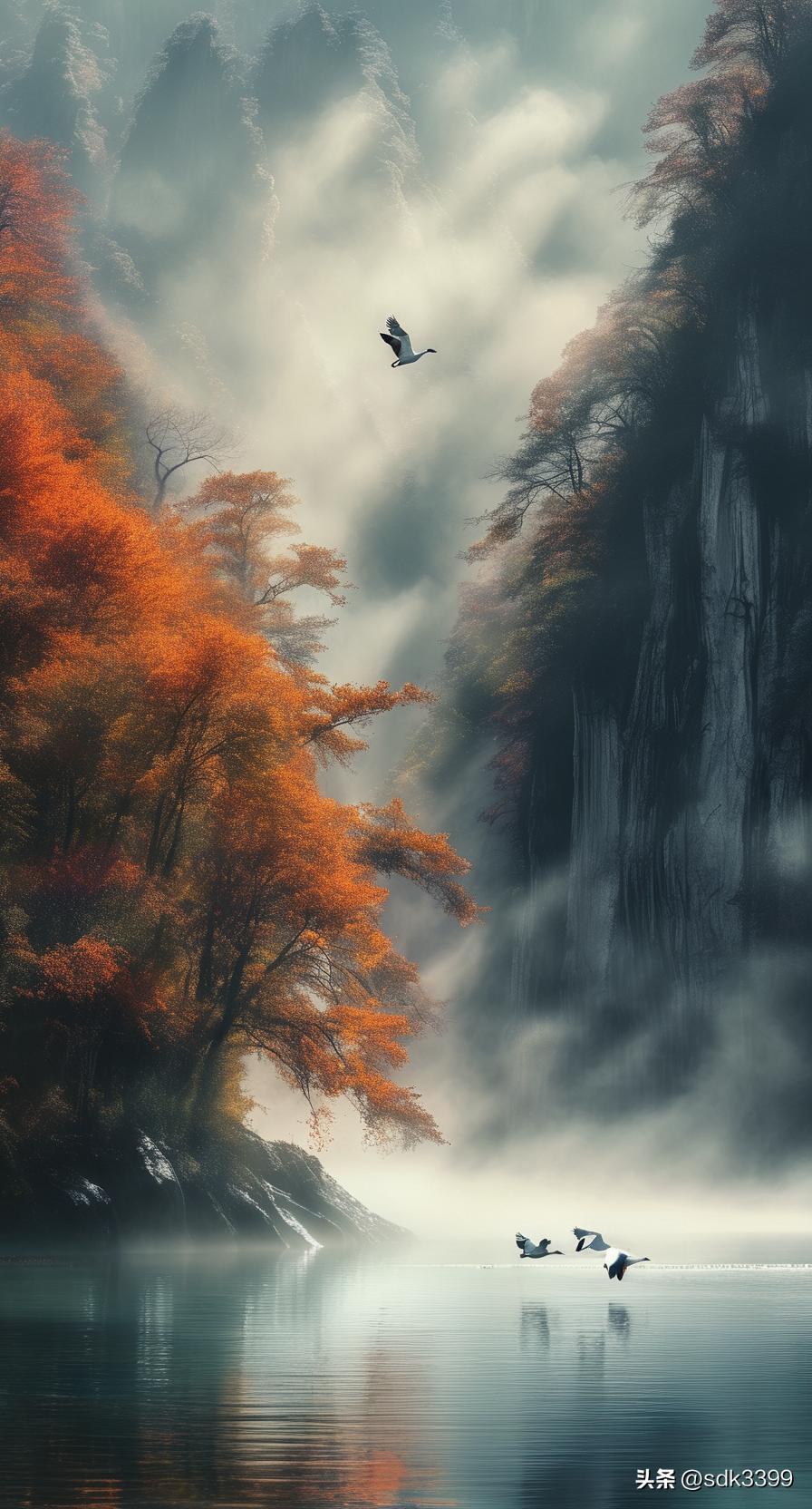 好看的壁纸那可太多啦！氛围感满满的壁纸就很不错，能瞬间提升手机的格调。比如那种笔