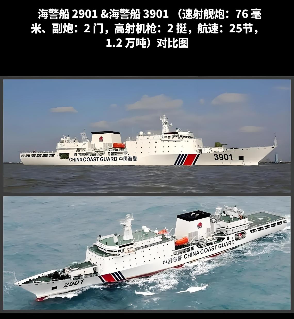 中国海警属于正军级武警总队，2013年整合组建、2018年整建制划归武警部队。人
