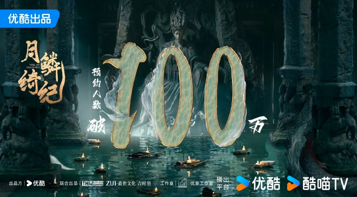 📣鞠婧祎 曾舜晞 陈都灵 田嘉瑞 月鳞绮纪预约破100w了！ ​​​