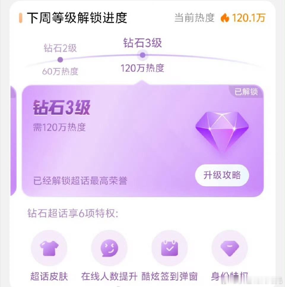 田栩宁超话又解锁钻三了 ​​​