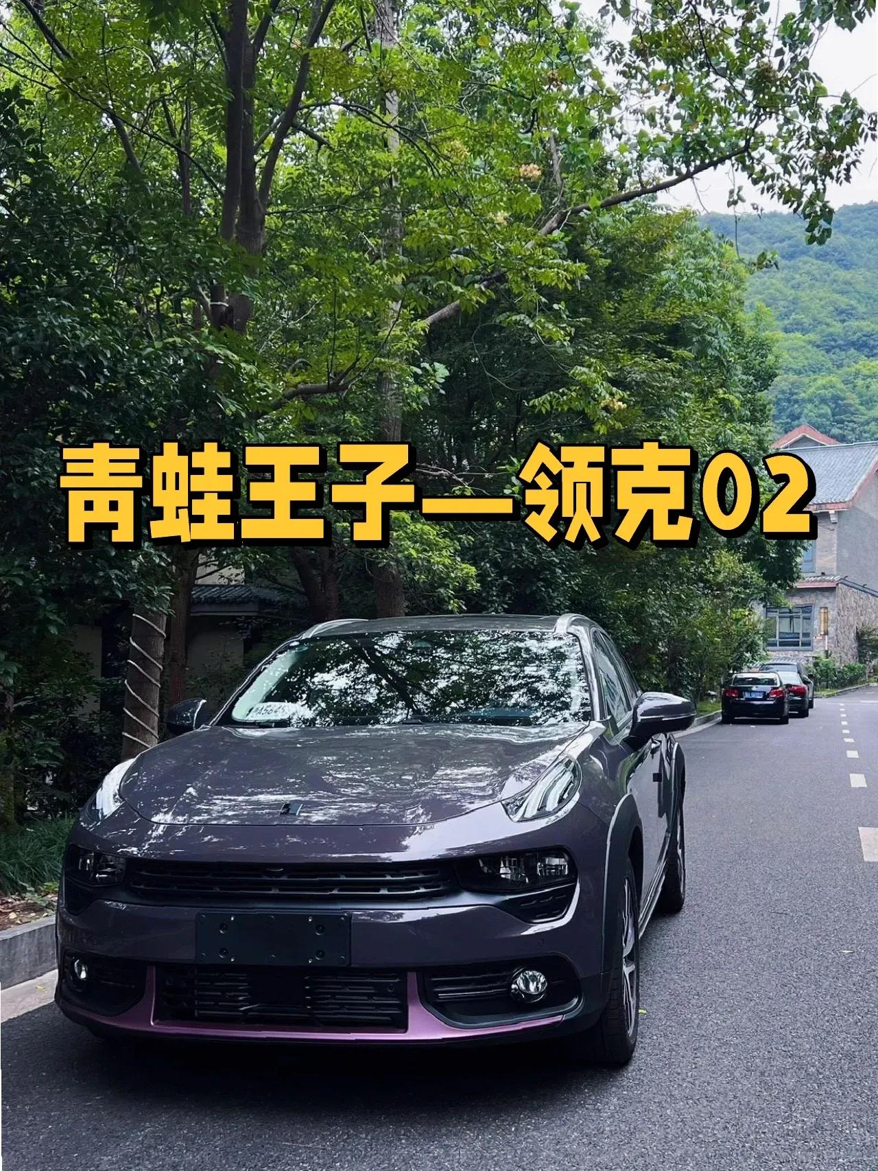 青蛙王子—领克02
先说优点：
[一]外观抢眼，内饰有质感。外观只说一点，一看到