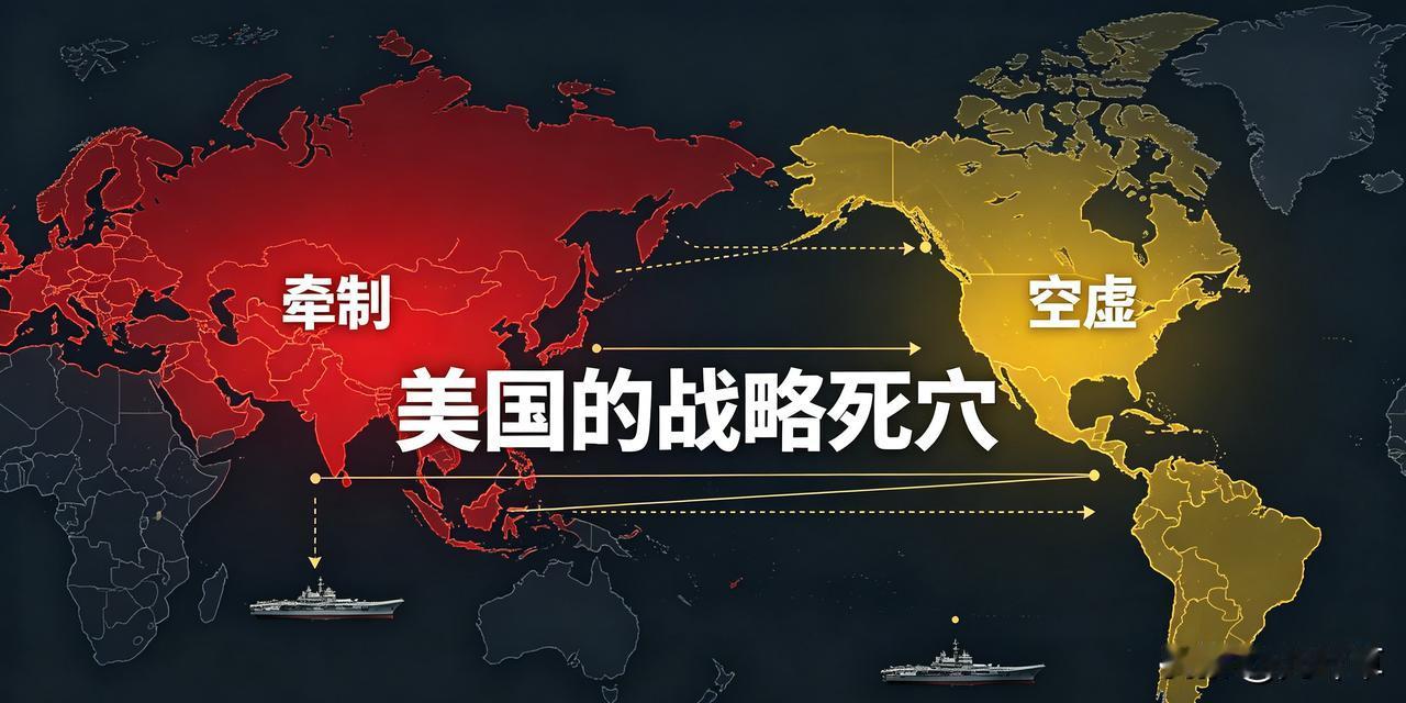 美军全球军事部署的致命死穴！中东摇摇欲坠成了牵动亚太失守最后一根蚕丝，美国已经顾