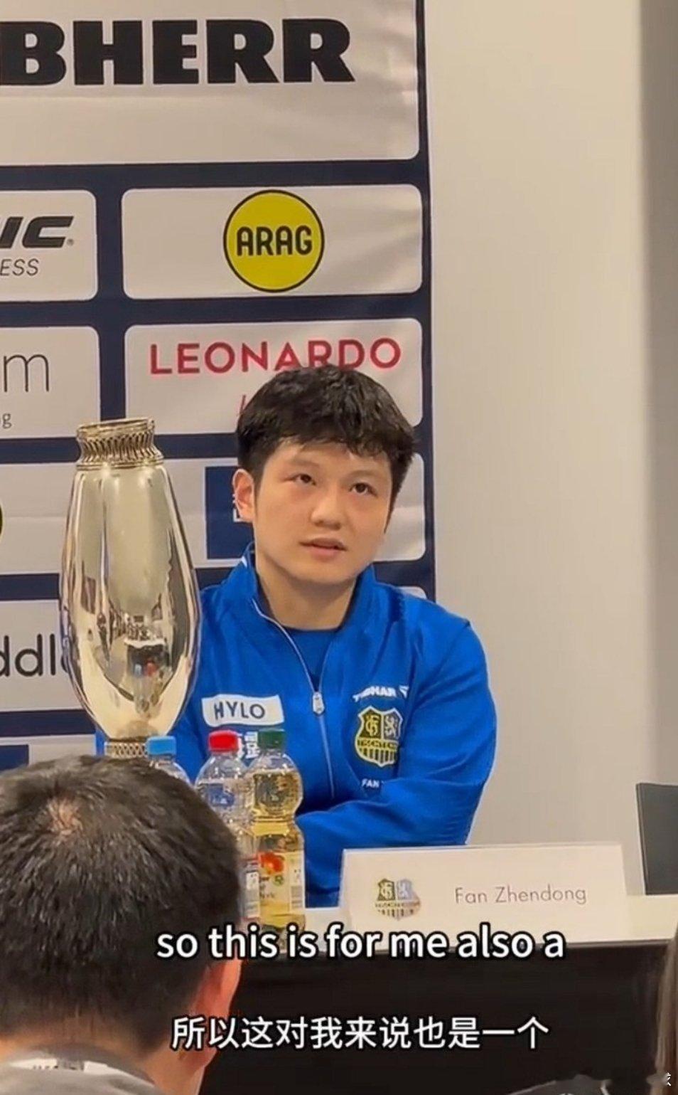 樊振东樊振东德国杯夺冠 樊振东：希望可以再参加德国杯，我会享受这段时间。1月5日