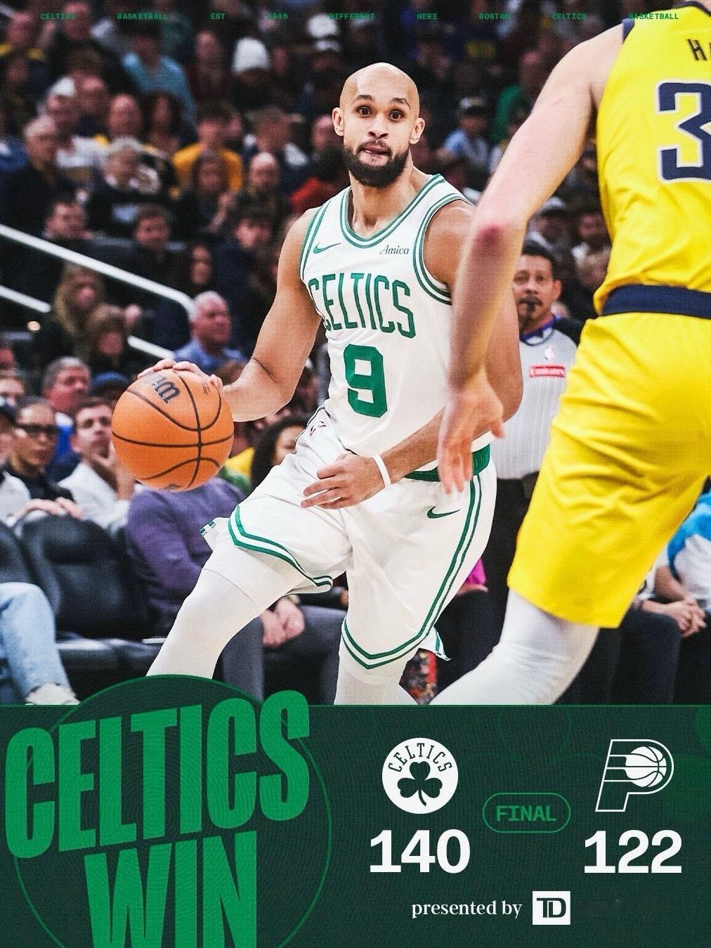 凯尔特人国度 FINAL : Boston Celtics 【 140-122 