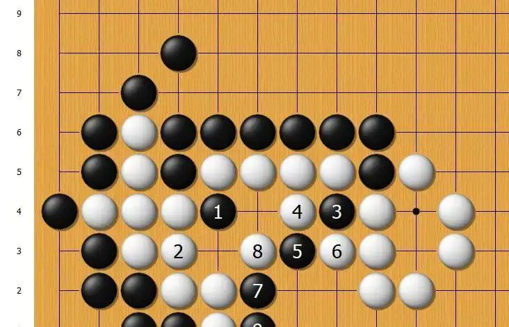 柯洁屠龙最狠的一手，不是吃掉对手，而是让对手自己系紧绞索的绳扣。
 
你看这第1