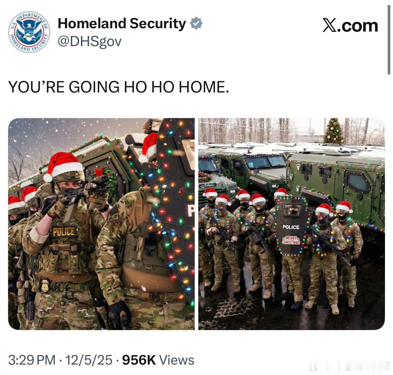 Ho ho home! 