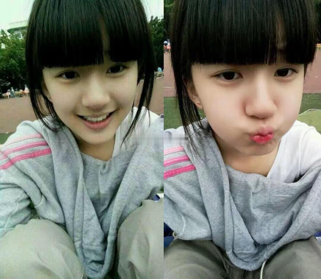 赵思露学生时代的照片，美到你心里去了吗？据说曾是西南交大附中的校花[举手] 