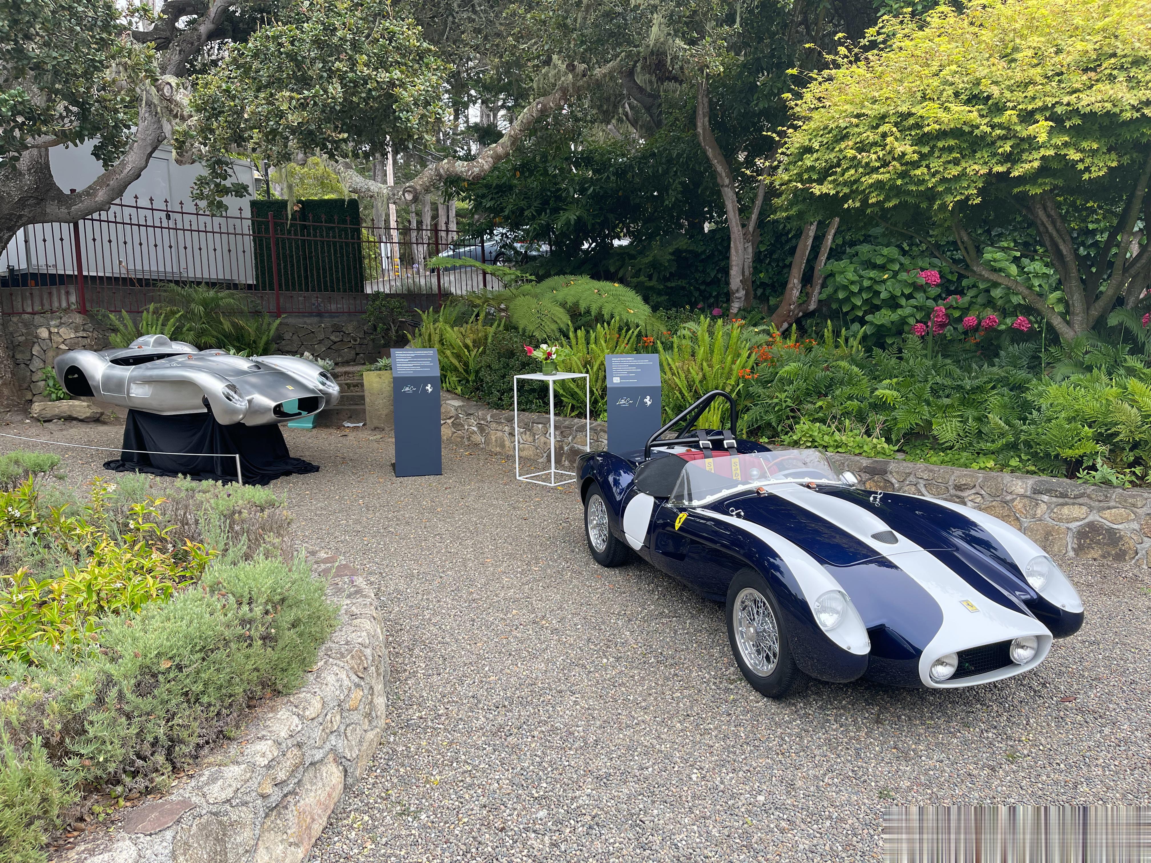 #shen车视界# 昨天去试驾Purosangue，有一个小场地供人休息，之前院