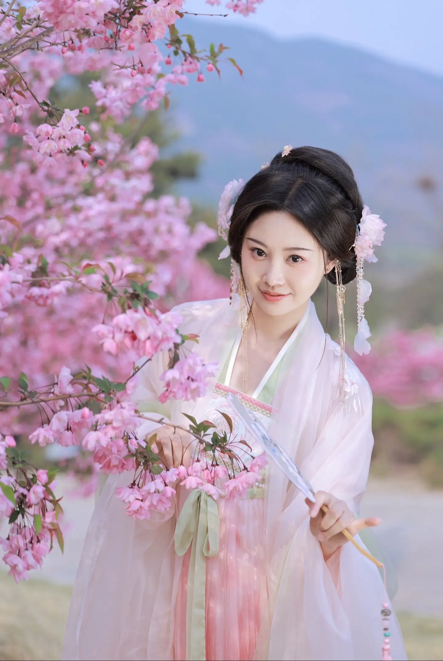 总要和闺蜜拍一次汉服吧！