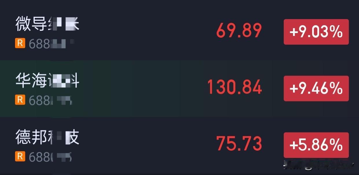 再多说一句，我上周+自选是看到异动加的，不是分析票+的，刚才我看了一看，这三个都