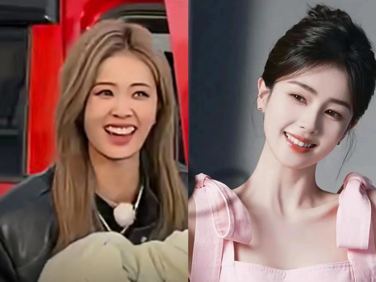 白鹿的这两张图片，天差地别。

一张是近期在新疆白沙湖景区的随手拍。

当时是录