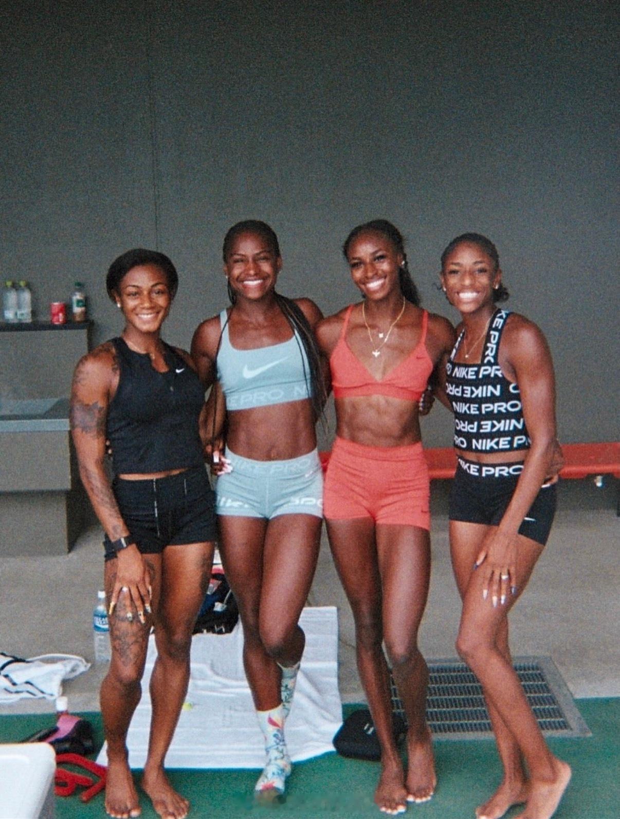 现阶段最强女子短跑组了[并不简单]田径说一哈你不知道的田径故事田径 ​​​