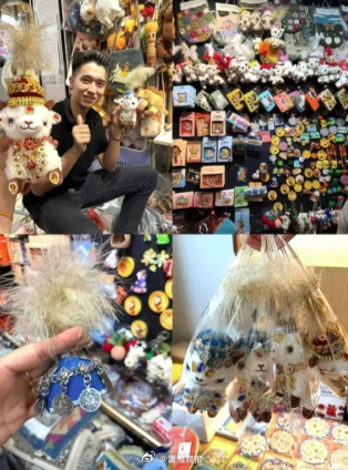 【#新疆富贵小羊摊主累出两层眼袋#】#新疆小羊哥的班味肉眼可见地浓了# 近日，新