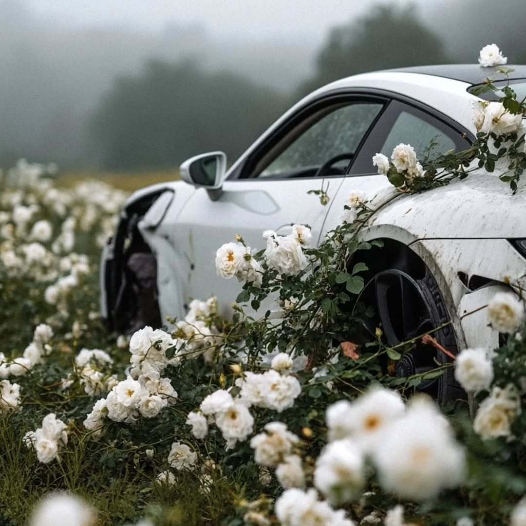 Porshe GT3 和它的玫瑰🌹 ​​​