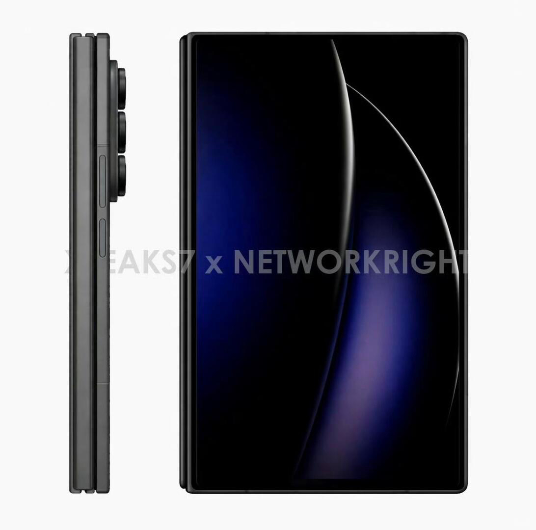 三星阔屏三折叠手机曝光  又来一次后发劣势？不会到时候销量又不行又和三折叠一样停