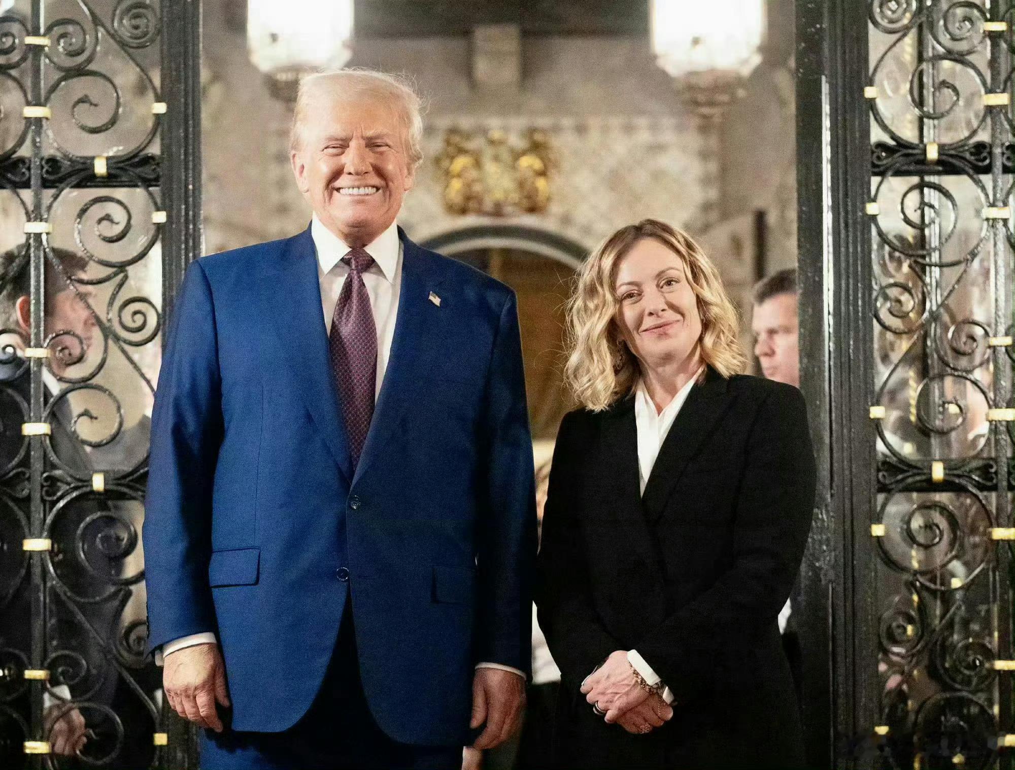 特朗普谋夺格陵兰岛，梅洛尼展现理解态度。她大意说，特朗普担忧格陵兰岛是可以理解的