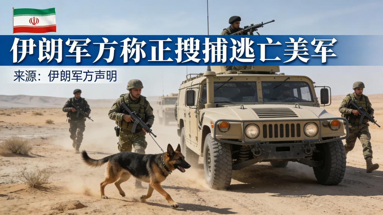 这画面有点搞笑呀！感觉有点不对劲啊！
重磅！伊朗军方宣布：全面搜捕逃亡美军，中东
