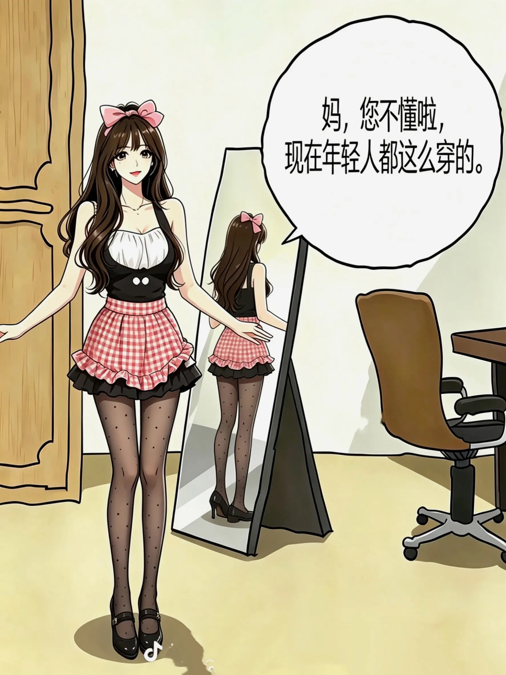 漫画内容过于真实 换装剧情 漫画日常 次元反转