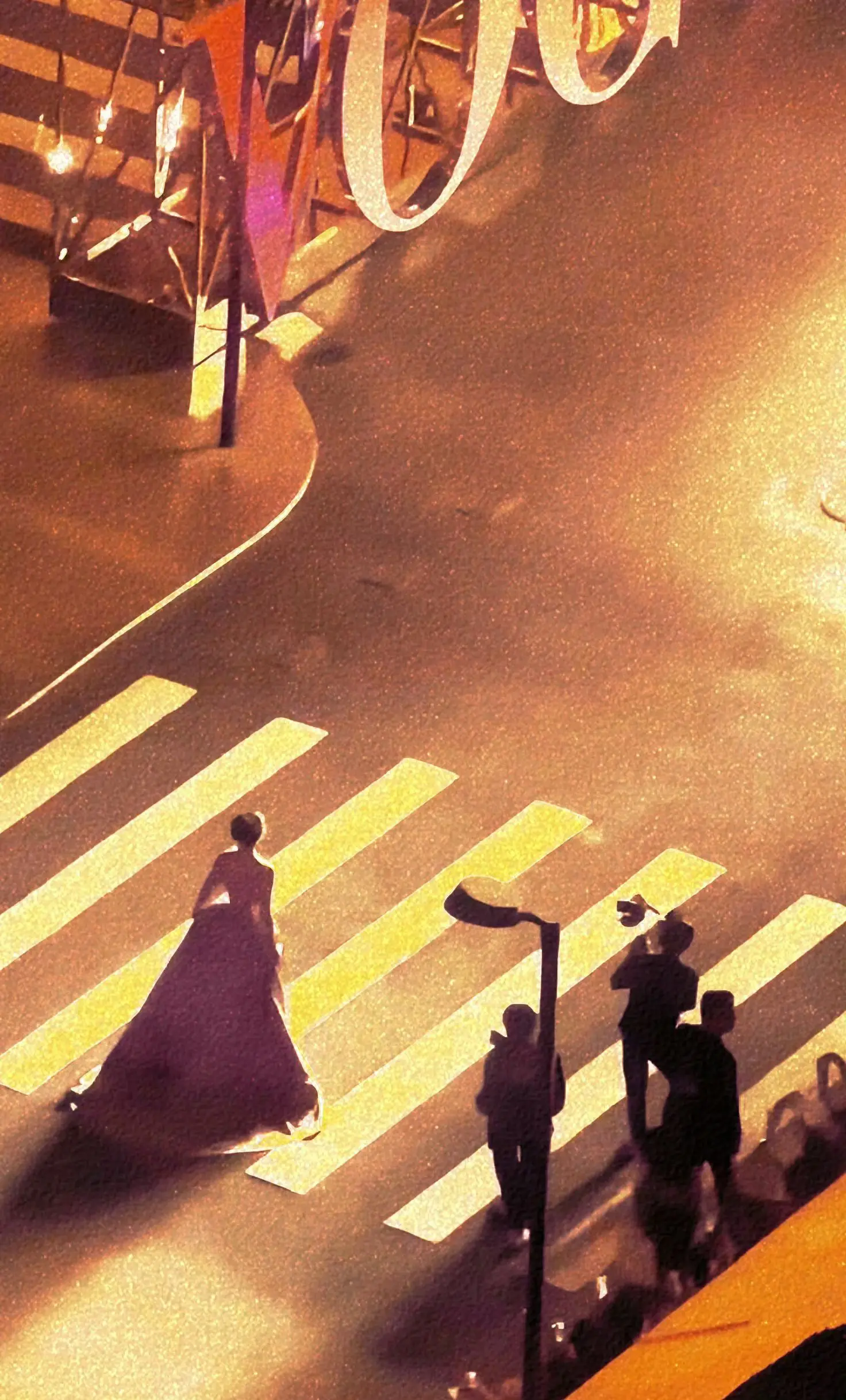 黑夜坠落，烟花璀璨，一路生花。