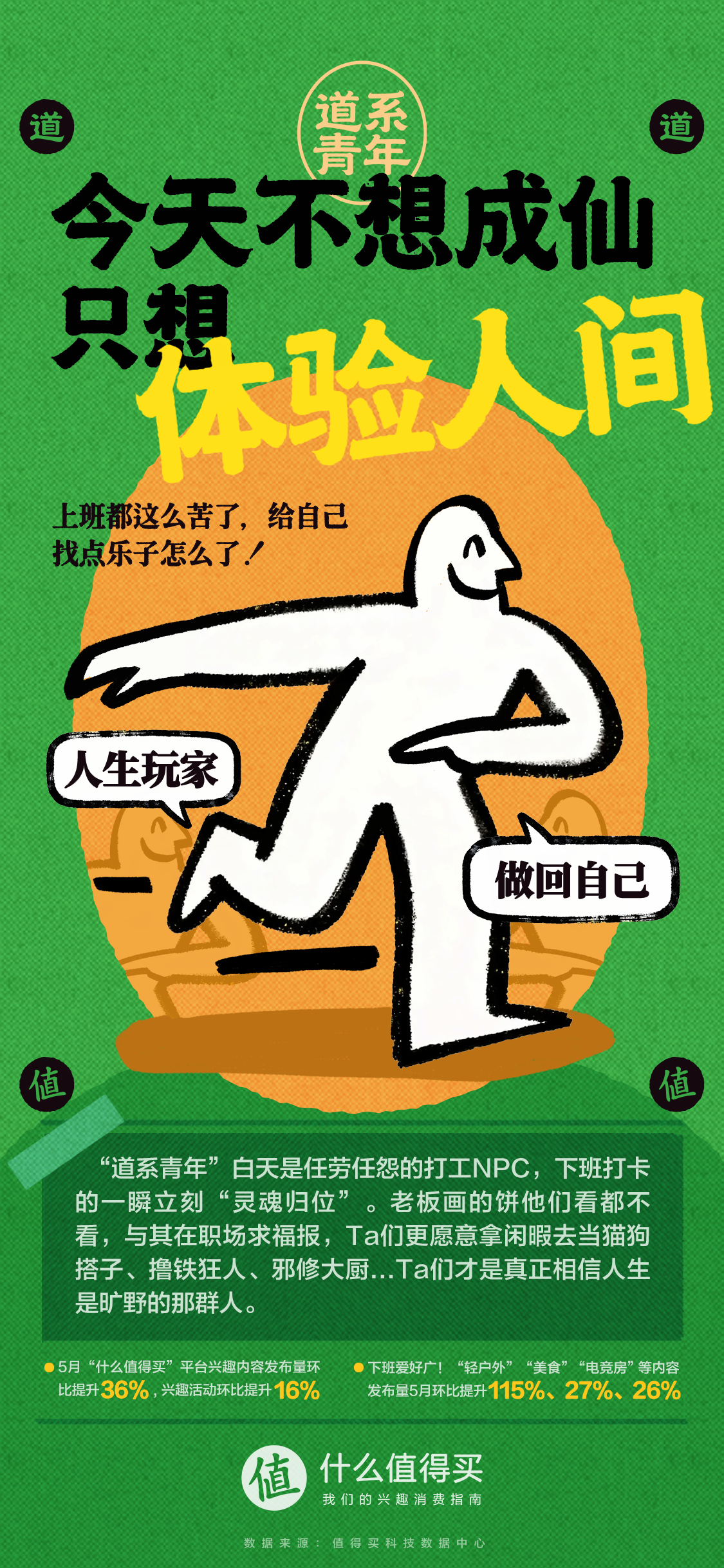 突然理解了道系人生的含金量越来越能理解道系青年了，人生已经够忙了，真的没必要再跟