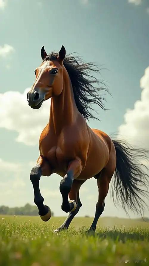 瑞马迎春，踏雪寻梅。
把过往的温柔藏进鞍袋，
迎着第一缕春风，
奔赴下一场山海。