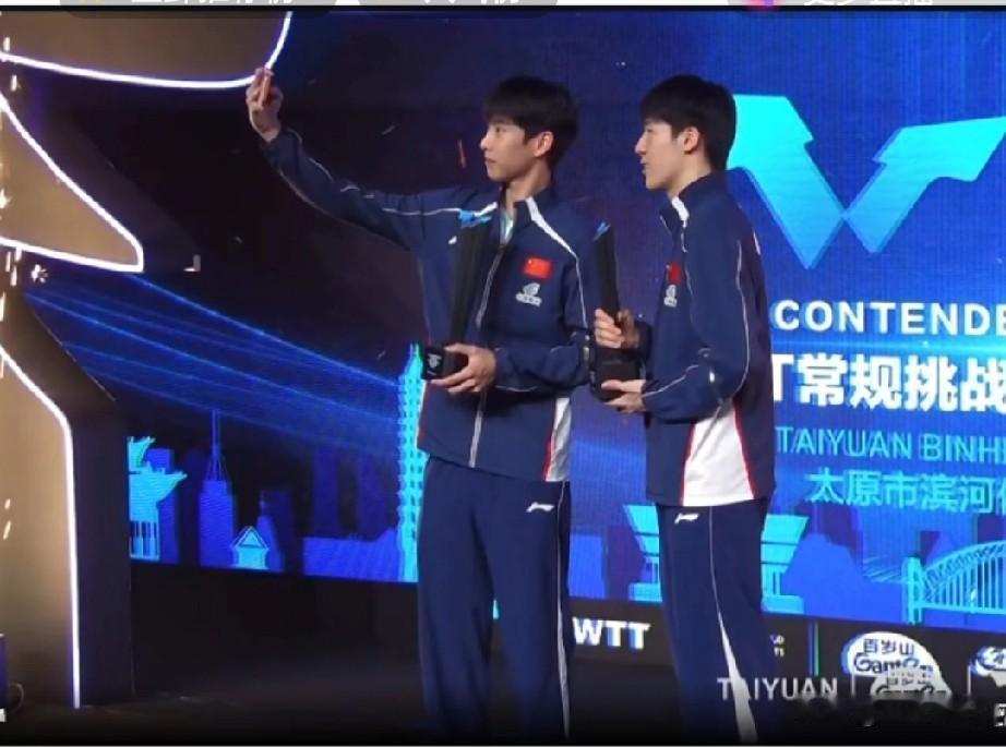 好消息！WTT太原常规挑战赛双打比赛捷报频传！继混双黄友政/石洵瑶获得冠军，女双