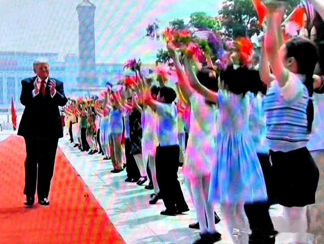 今天流量全给这位80岁老头，我服，这排面，这气势，大写的大国威严，礼仪之邦，为大