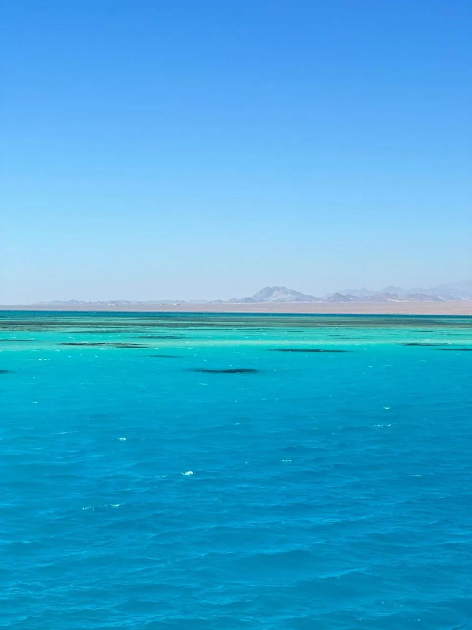 分享你旅行时拍的风景照玻璃海 沙姆沙伊赫 达哈卜 埃及 埃及旅行环游世界