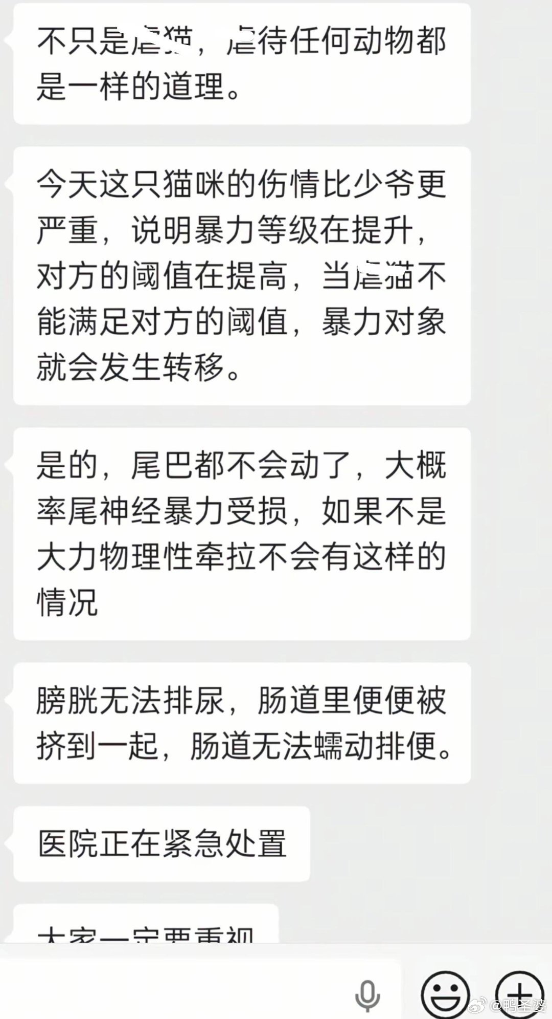 -医学生？？qj小猫？？？希望学校可以重视并尽快介入调查和处理，真的太骇人了！！