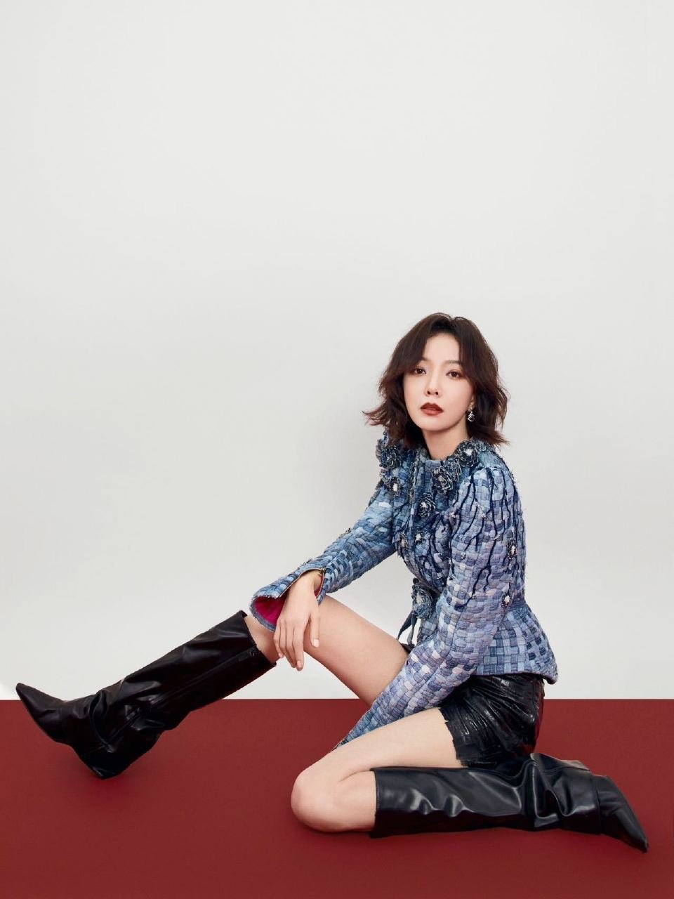 王珞丹～～王珞丹花朵编织高定王珞丹[超话] ​​​