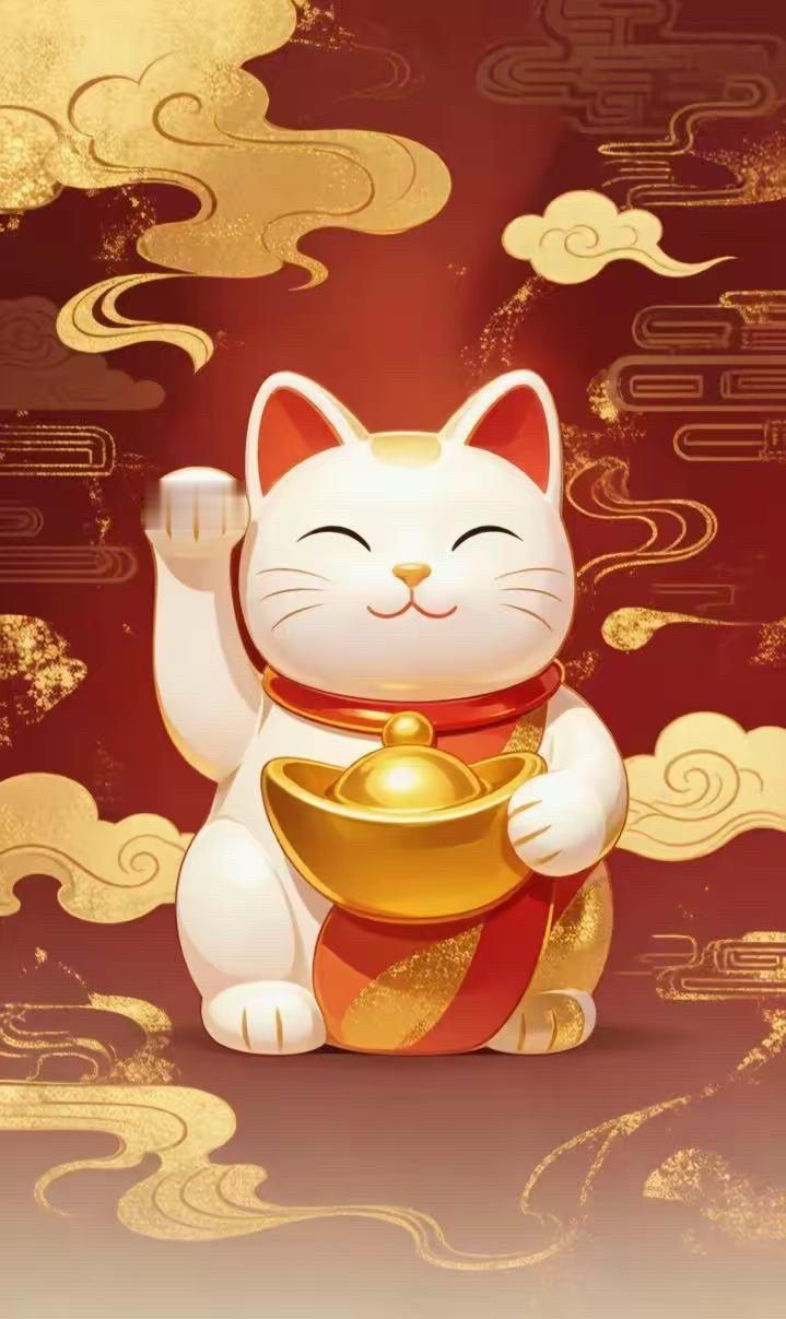 招财进宝，大家喜欢， 
